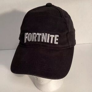 Fortnight Hat Gamer Baseball Cap Fortnight Black Logo SnapBack Adult